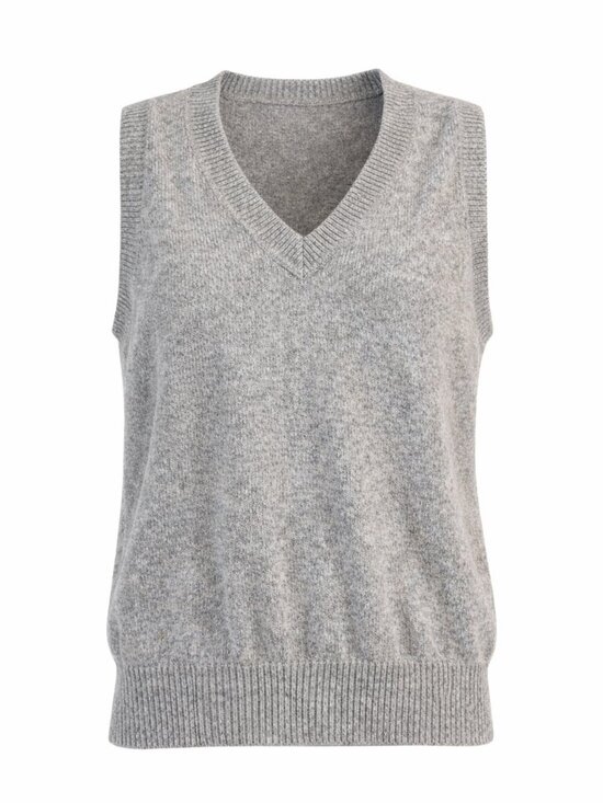 Brandy Melville Sweaters - Brandy Melville Grey Wool Blend Sweater Vest One Size